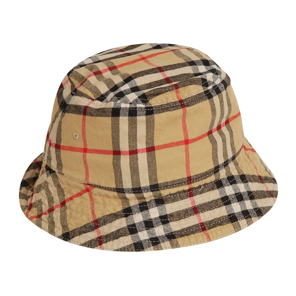 Burberry Klassieke Bucket Hats in Beige Heren