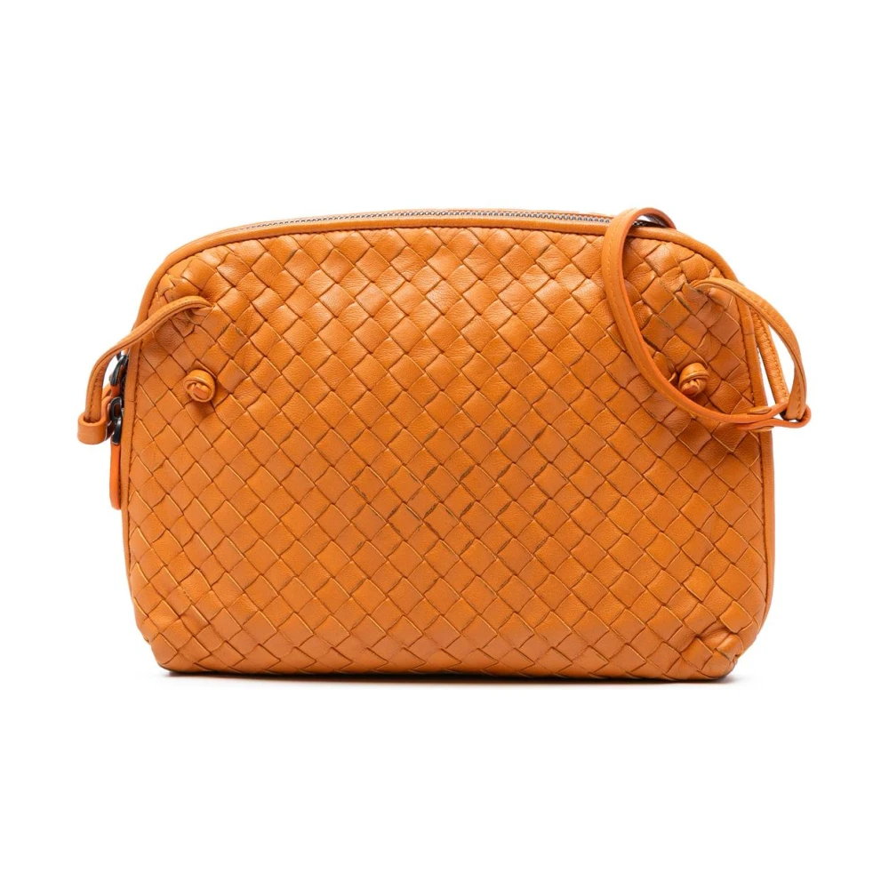 Bottega Veneta Vintage Donna Arancione Pre-Owned, Taglia Unica, Used,