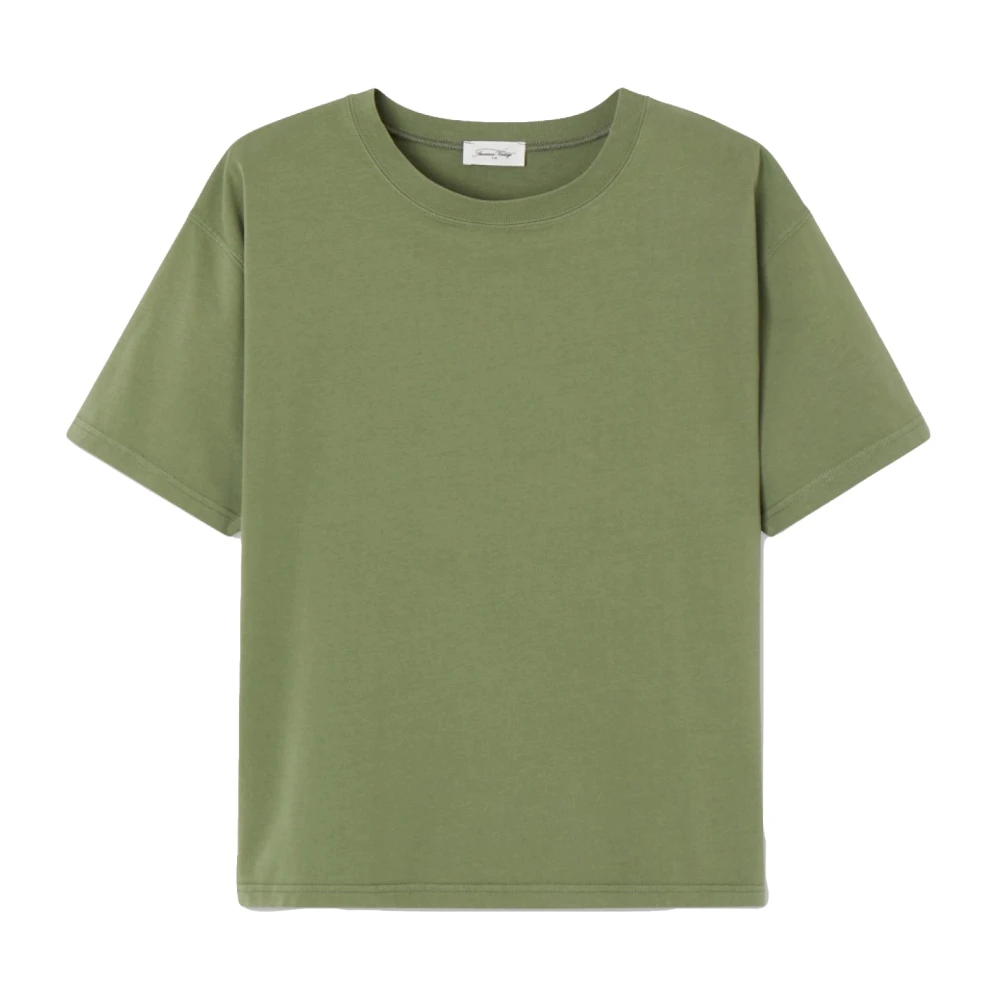 American vintage Oversize Army Vintage T-shirt Green Dames