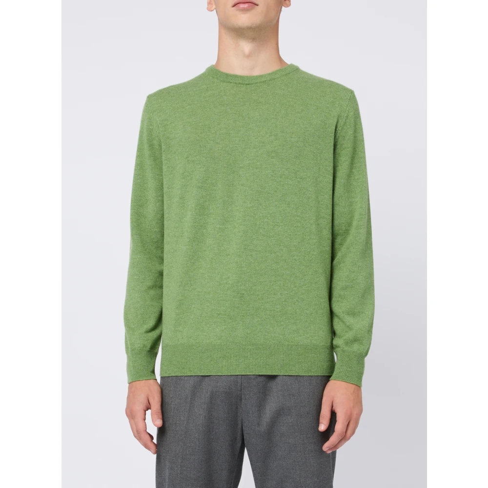 Kangra Groene Sweater Aw24 Green Heren