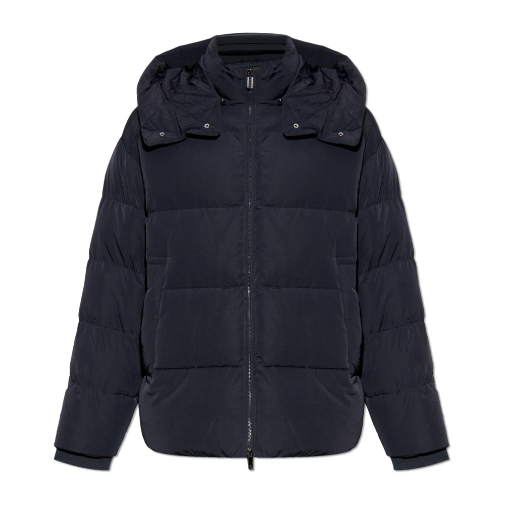 Emporio Armani Jas met afneembare capuchon Blue Heren