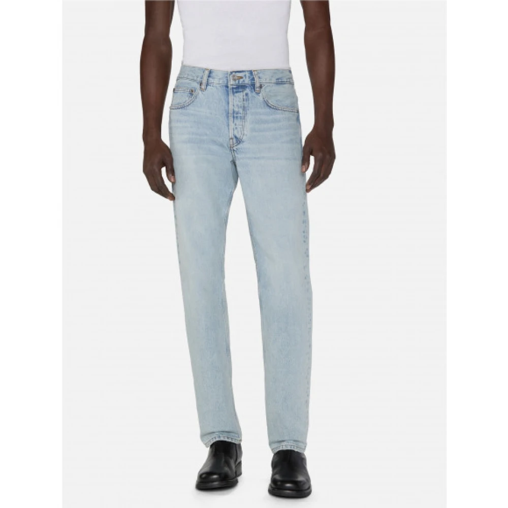 Frame Klassieke Straight-Leg Jeans Blue Heren