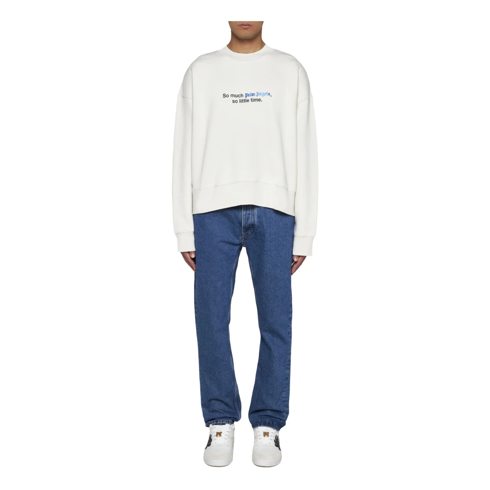 Palm Angels Trendy Sweater Selection Beige Heren
