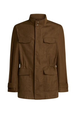 Linen Utility Jacket
