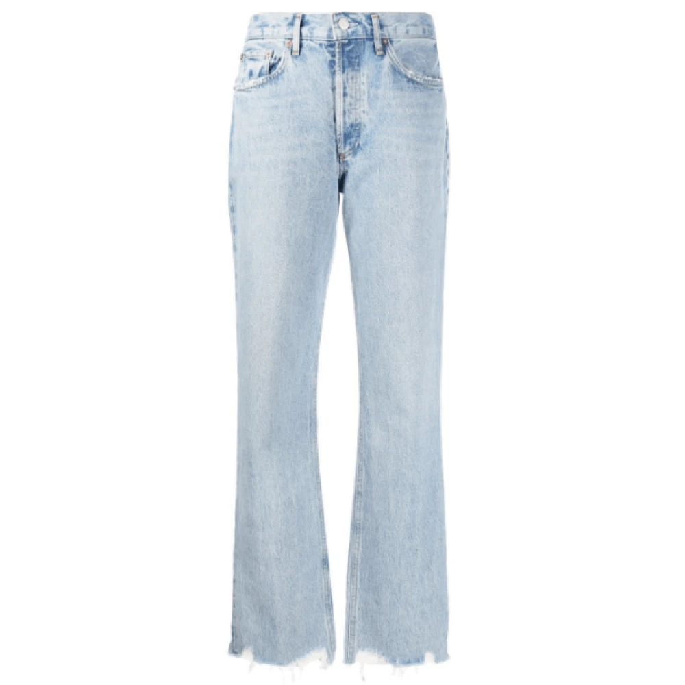 Citizens of Humanity Lichtblauwe Straight Jeans Blue Dames