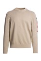 pull-en-maille-de-coton-beige