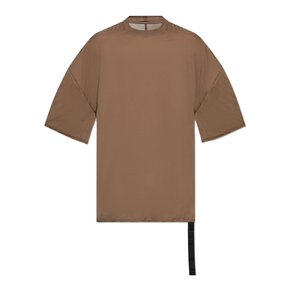 Rick Owens T-shirt Tommy Brown Heren