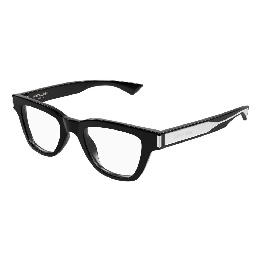 Saint Laurent Men's Black Glasses, 47 Mm, Jacques Opt Glasses