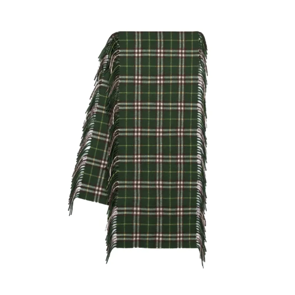 Burberry Fabric scarves Green Dames