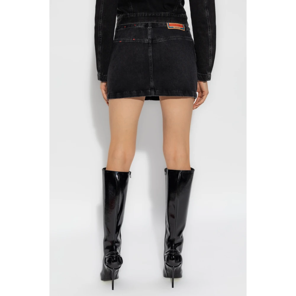 Diesel Rok De-Ron Black Dames