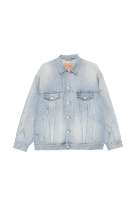 Denimjacka med normal passform