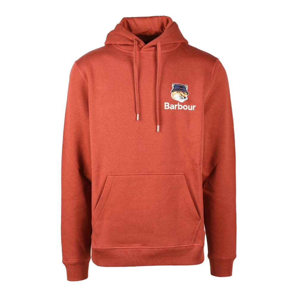 Barbour Sweatshirt Red Heren
