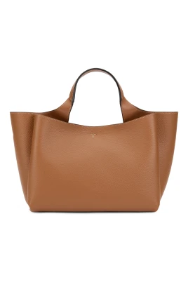 Tidlös Mini Läder Tote