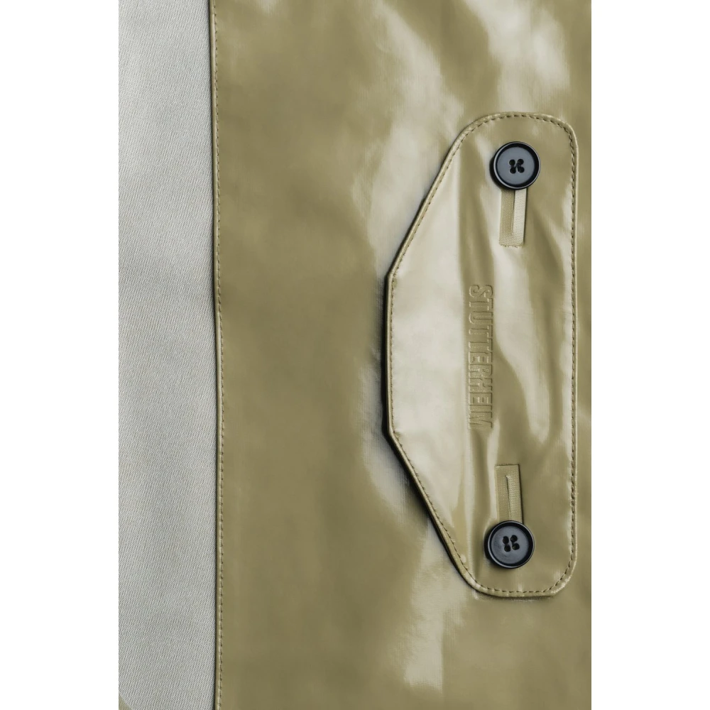 Stutterheim Opal Regen Trenchcoat Green Dames