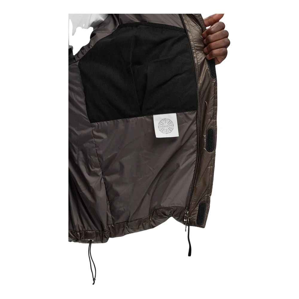 Goldwin Urban Helicoid Parka Brown Heren