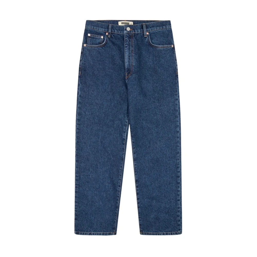 Woodbird Men's Blue Straight Jeans - Straight Fit Jeans - W33 - Jeans