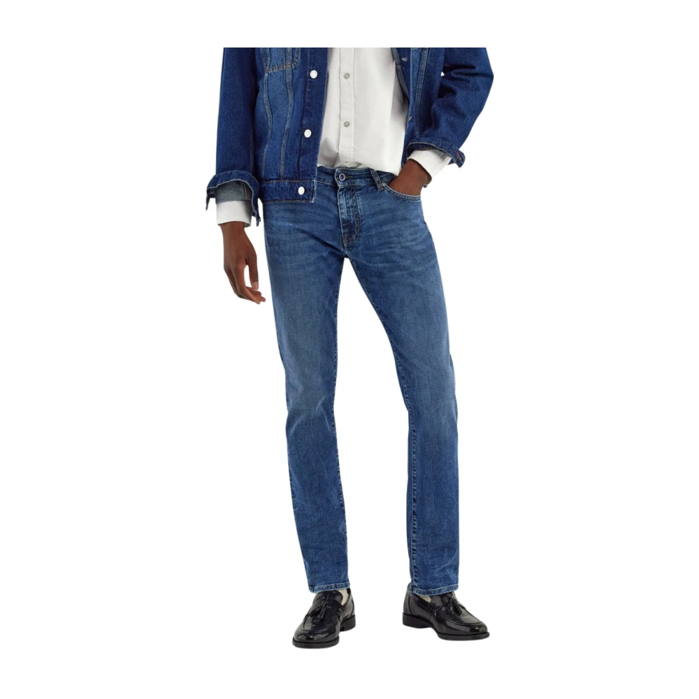 Gas Men's Blue Jeans 5 Tasche Slim Fit - Slim Fit Jeans - W31 - Jeans