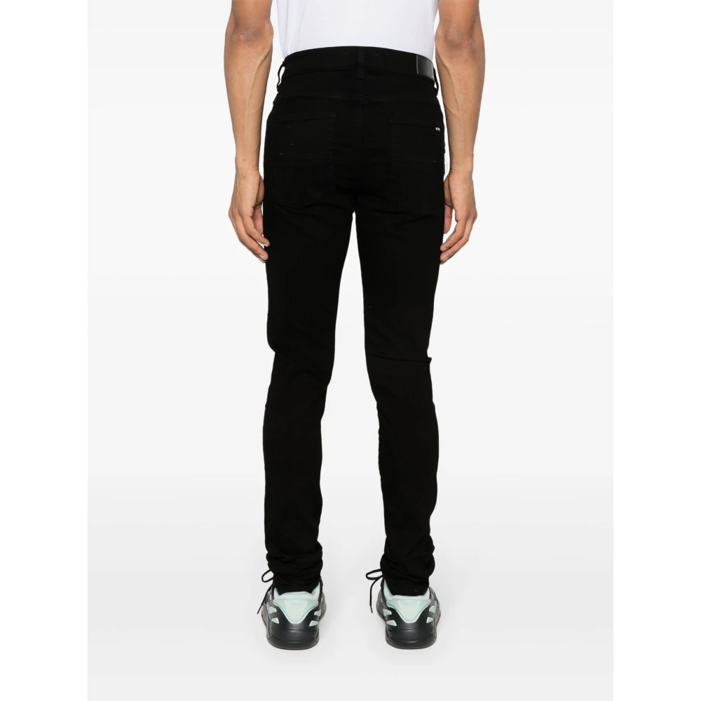 Amiri Zwarte Skinny Stretch Denim Jeans Black Heren