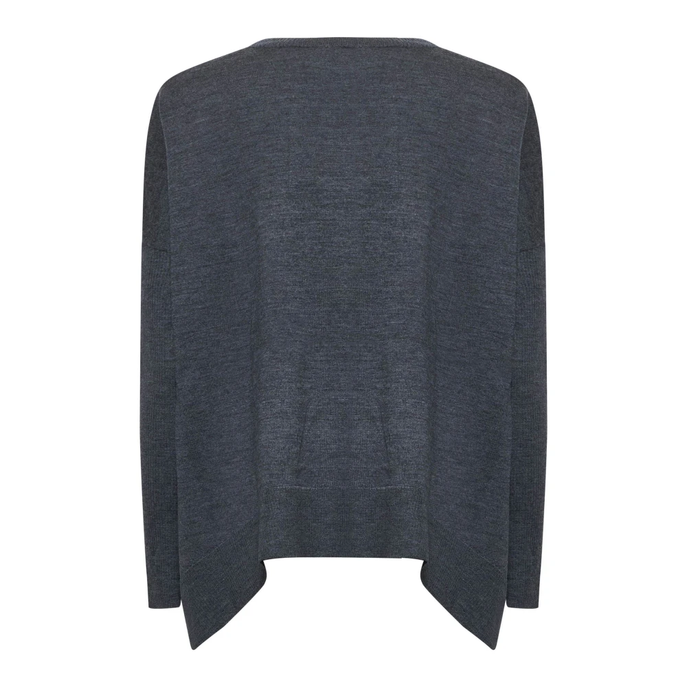 Kaos Antraciet Sweater Collectie Gray Dames