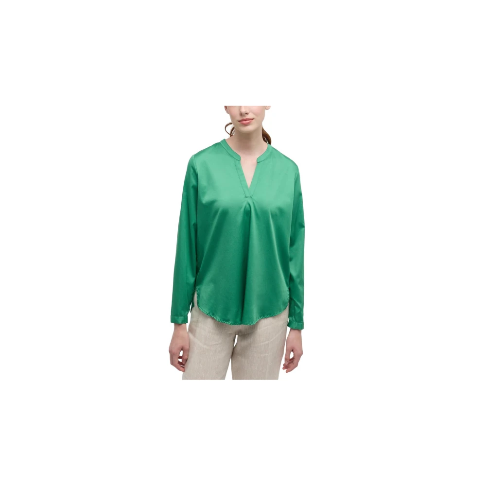 Eterna Groene Blouse 5585 D931 Green Dames