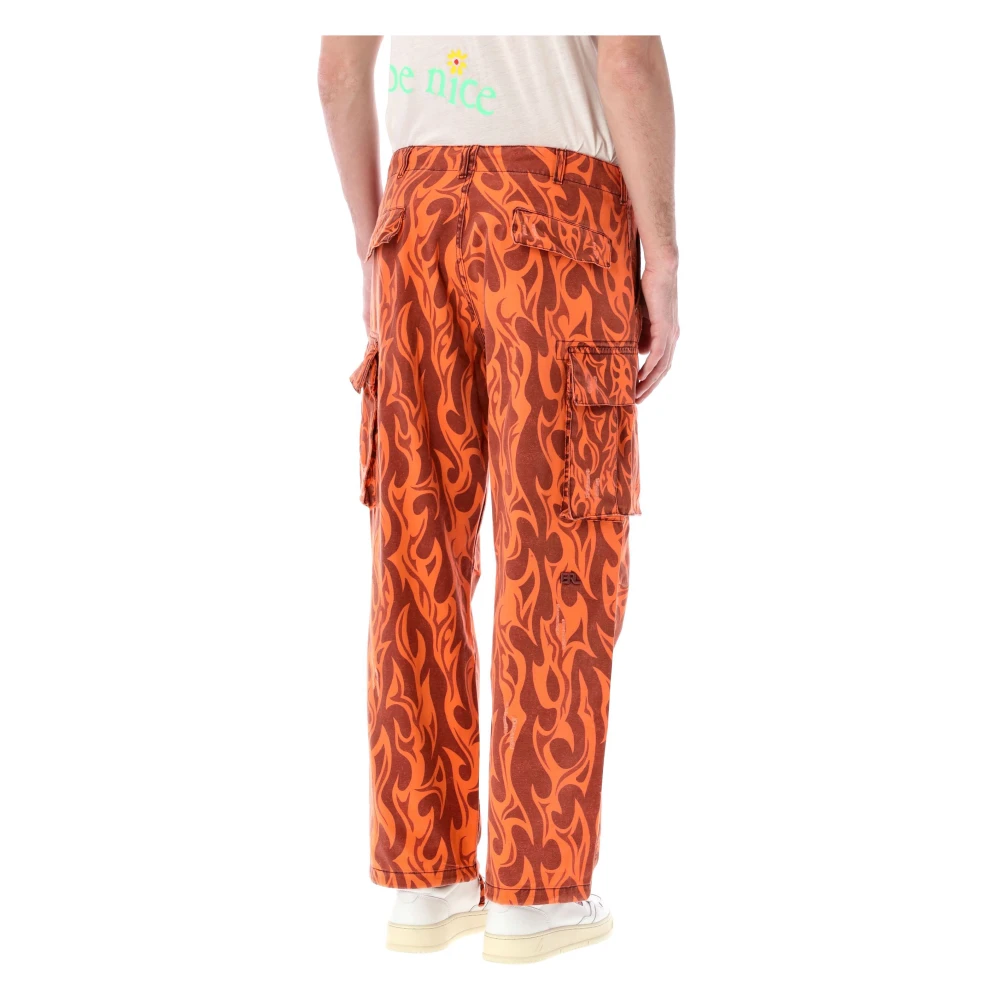 ERL Trousers Orange Dames