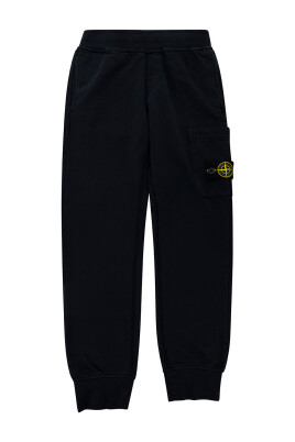 pantalon-de-survetement-bleu-avec-patch-logo-coton-garcon