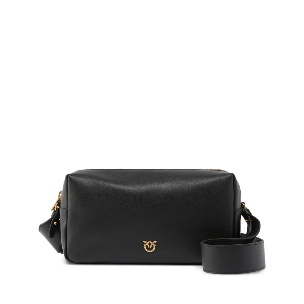 Pinko Vrouw Zwart Tassen Dames, One Size, Cross Body Bag