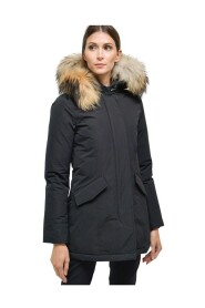 Parka de racco de lujo en el ártico
