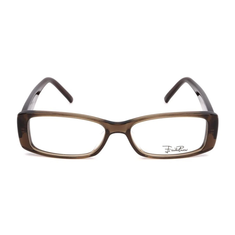 EMILIO PUCCI Bicolor Plastic Frames met Hazel Dial Multicolor Dames