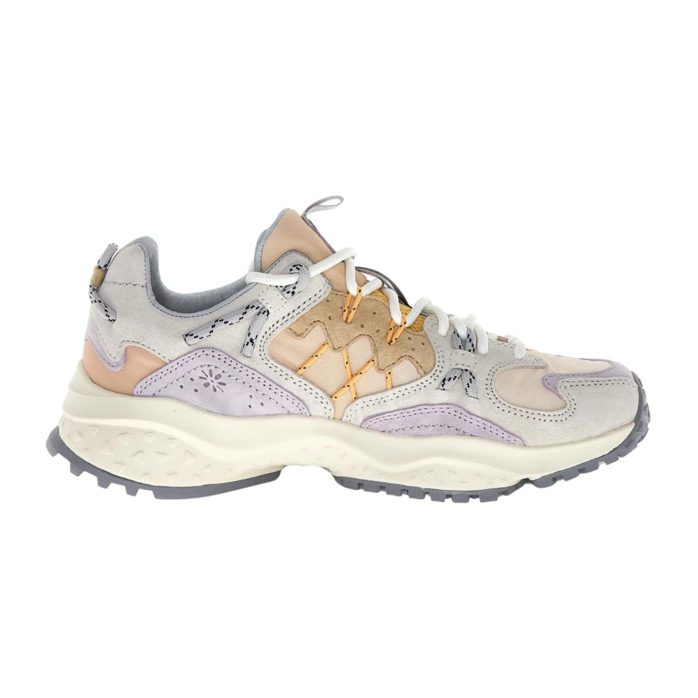 Flower Mountain Women's Purple Flat Shoes Lilac - Sneakers - 7 Uk - Shoes