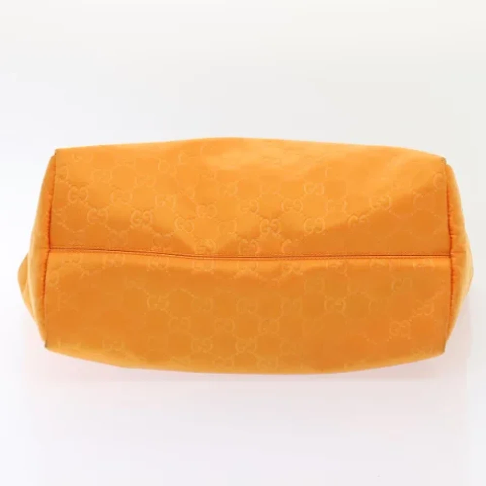 Gucci Vintage Pre-owned Nylon totes Orange Dames