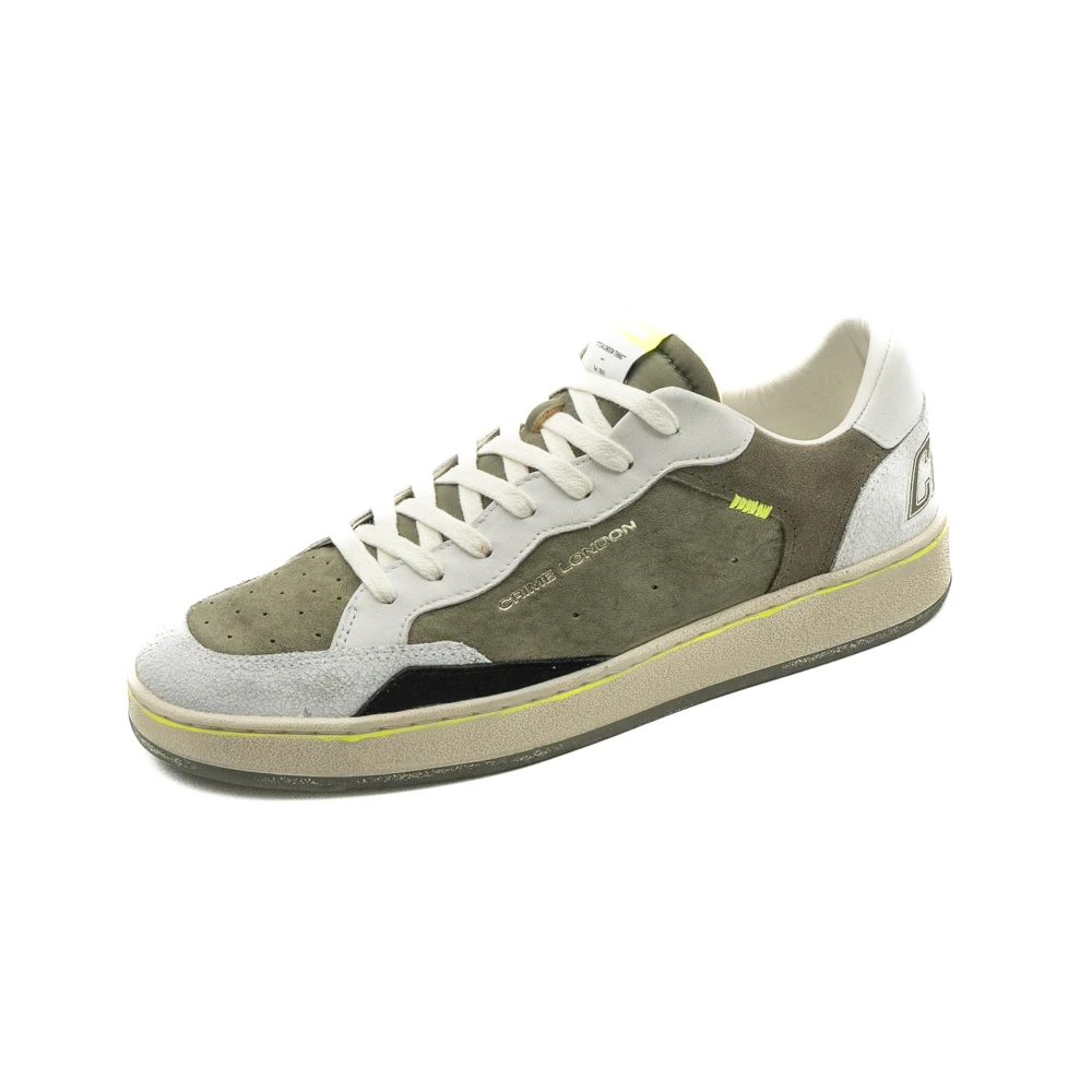 Crime London 19202 Chelsea Heren Schoenen Groen