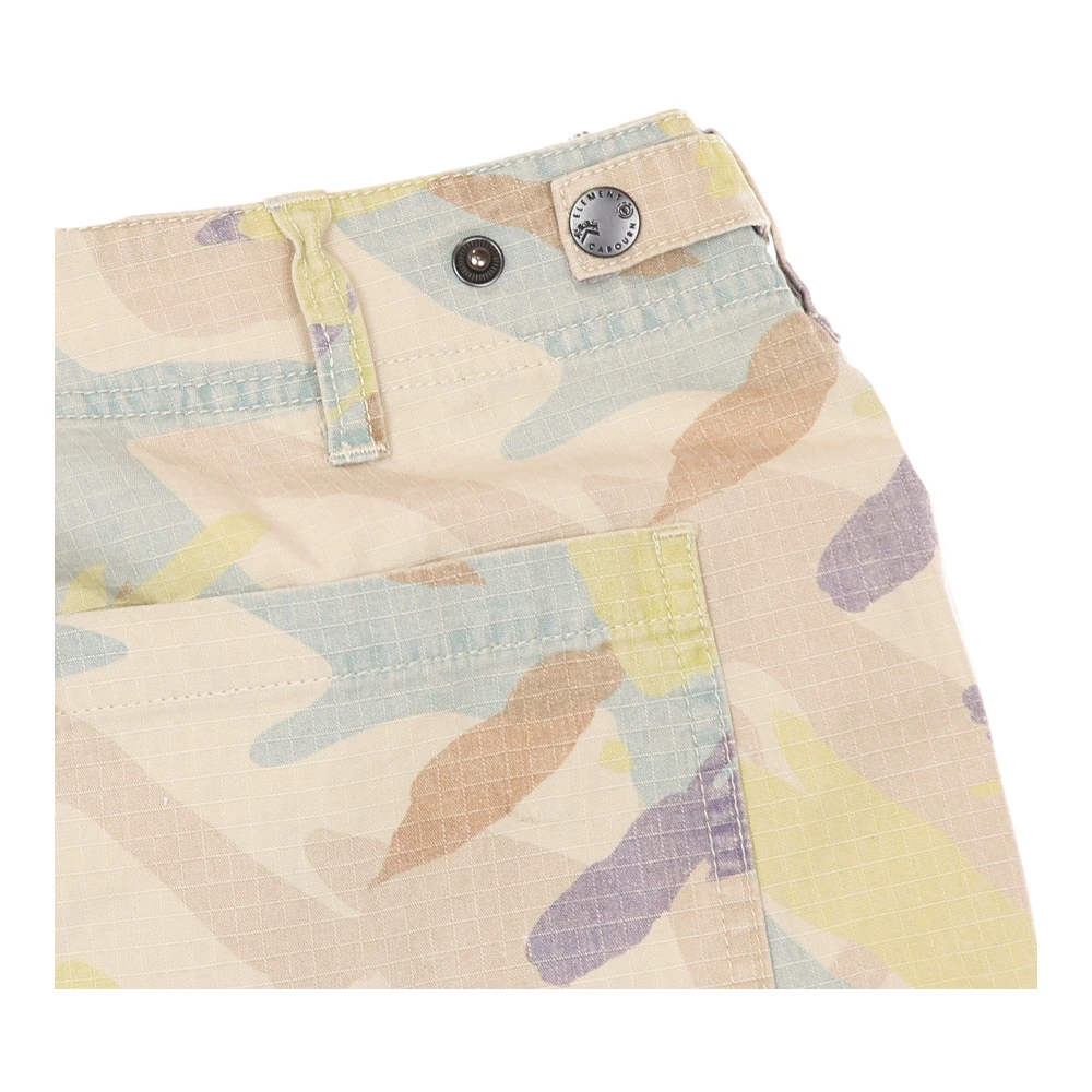 Element Abstract Camo Overall Shorts Regular Fit Multicolor Heren