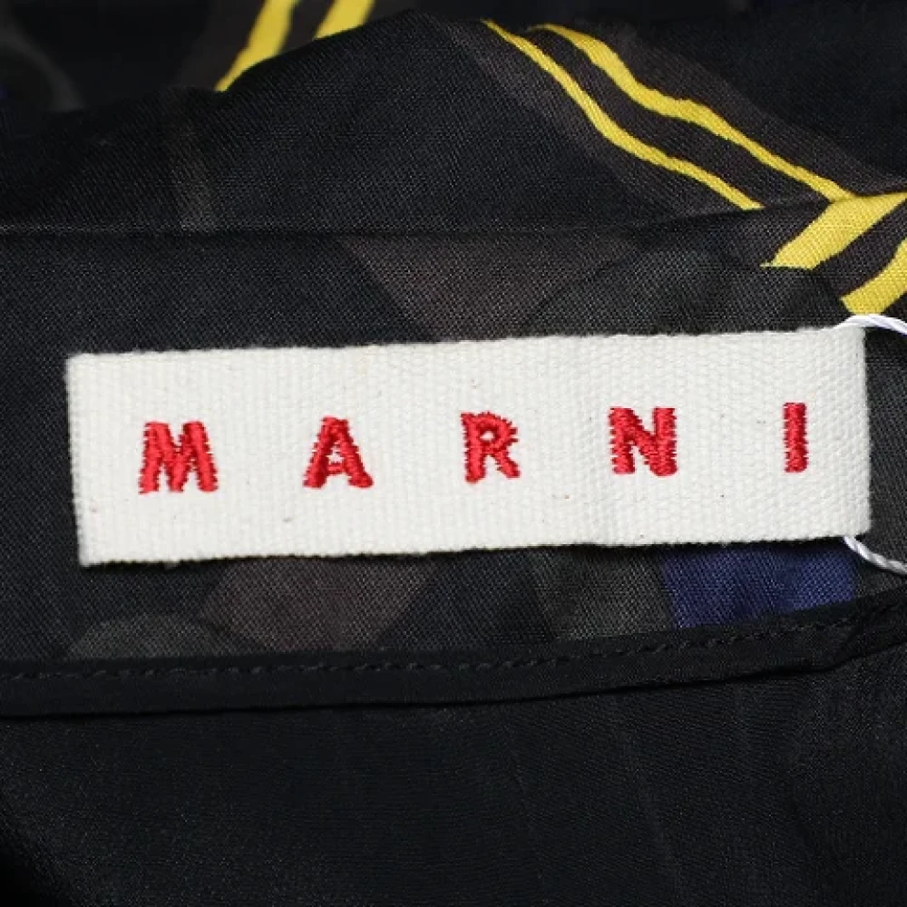 Marni Pre-owned Cotton outerwear Multicolor Dames