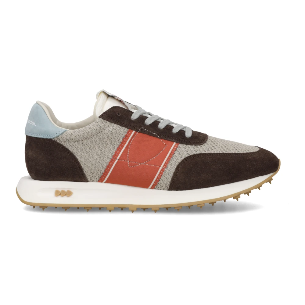 Philippe Model Tour Running Sneaker Heren Schoenen Bruin