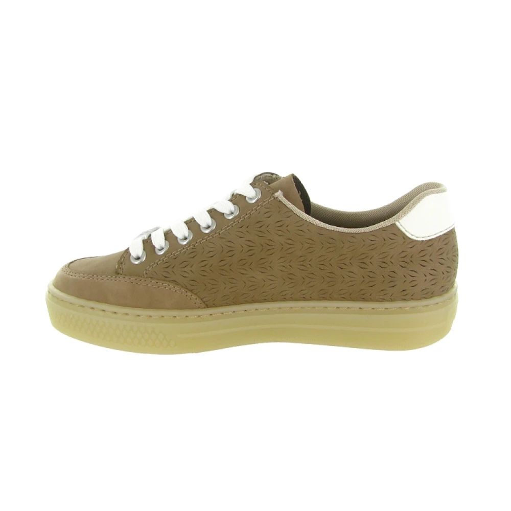 Rieker L5903 Basket Dames Schoenen Bruin
