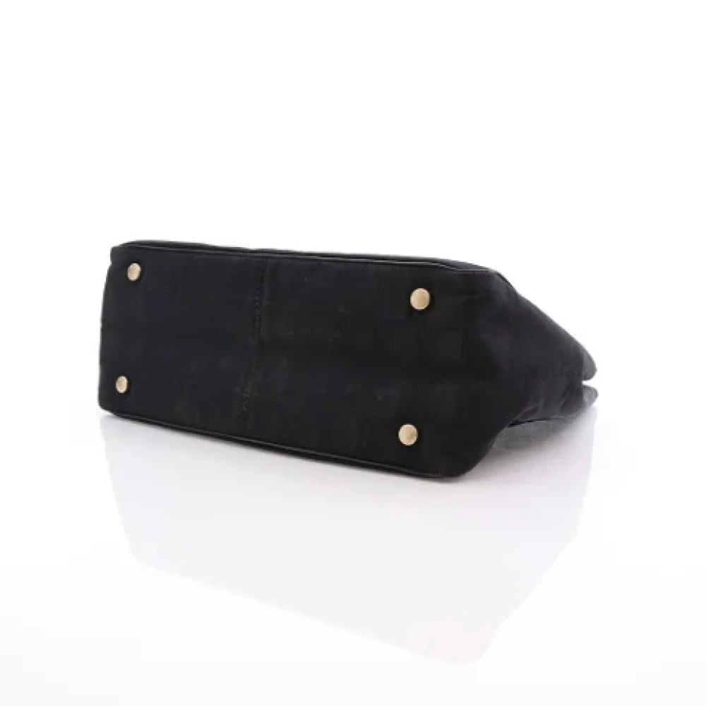 Chanel Vintage Pre-owned Nylon chanel-bags Black Dames