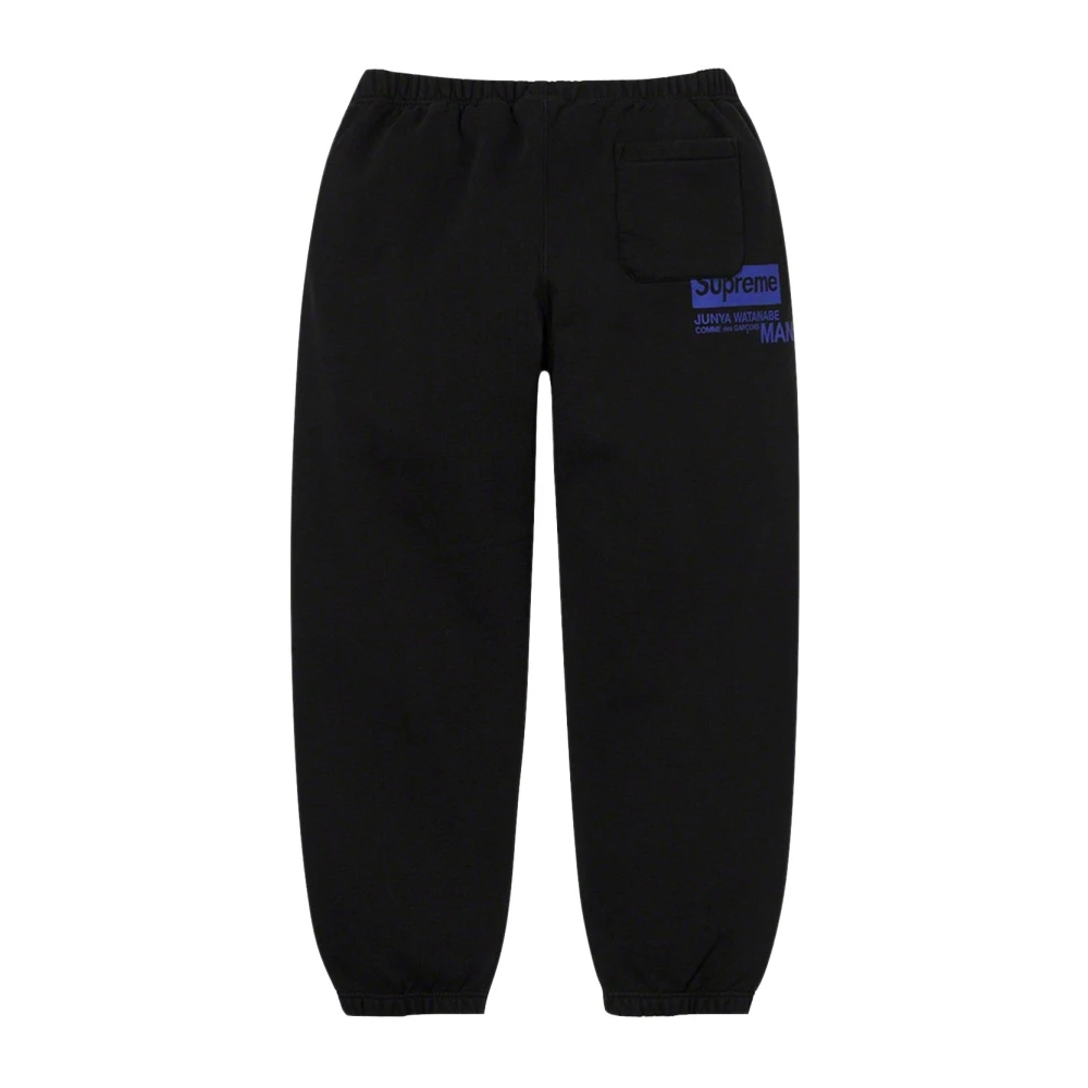 Comme des Garçons Beperkte Oplage Zwarte Sweatpant met Zakken Black Heren