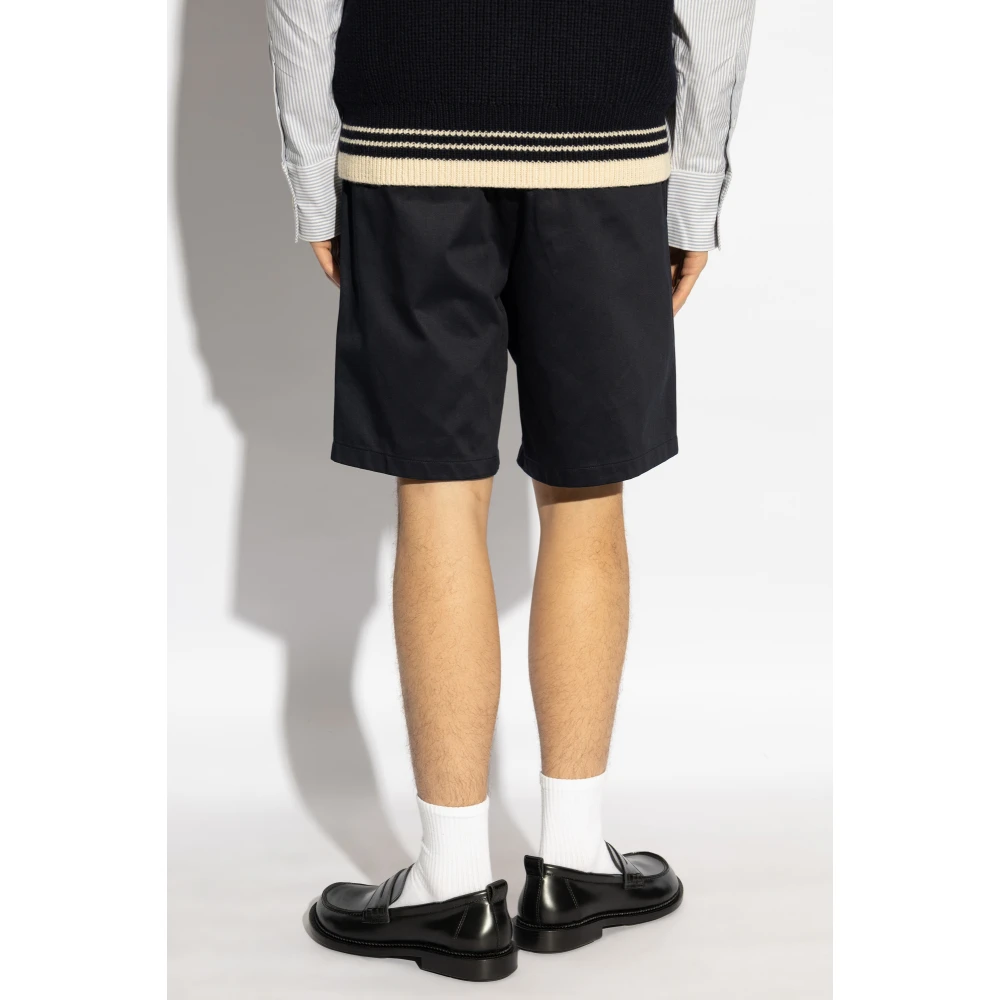 Ami Paris Shorts met Zakken Blue Heren