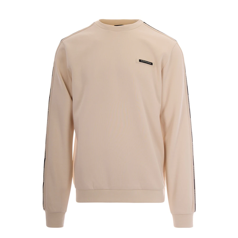 Emporio Armani Ea7 Men's Gray Sweatshirts, L, Sweatshirts