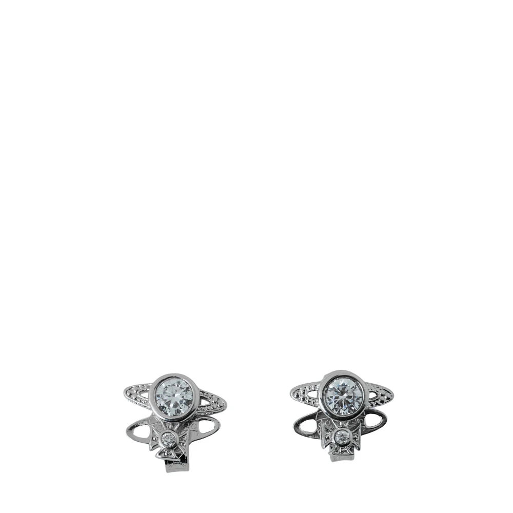 Vivienne Westwood Women's Gray London Orb Earrings