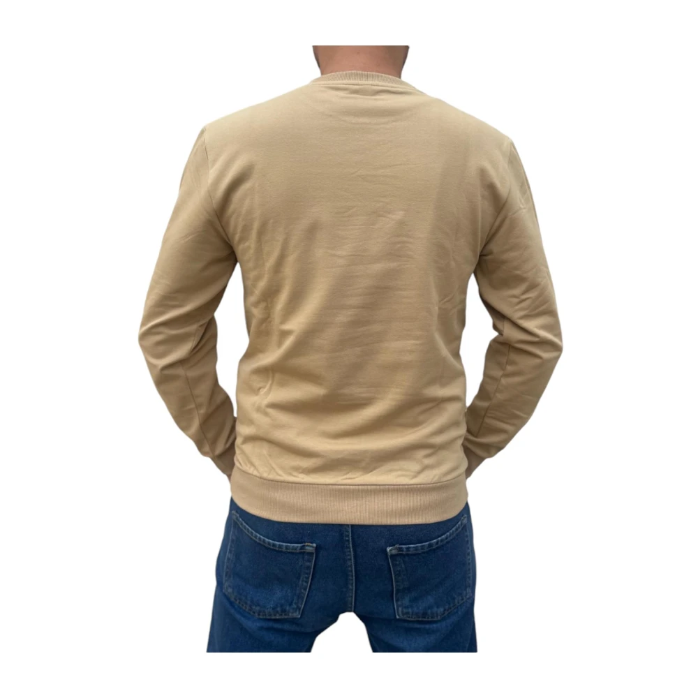 Moschino Katoenmix Sweatshirt Brown Heren