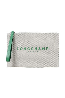 green-canvas-clutch-with-leather-strap