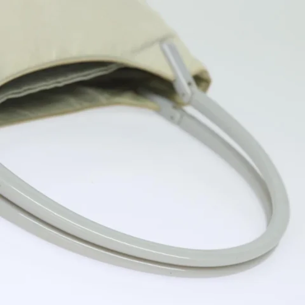 Prada Vintage Pre-owned Nylon prada-bags Gray Dames