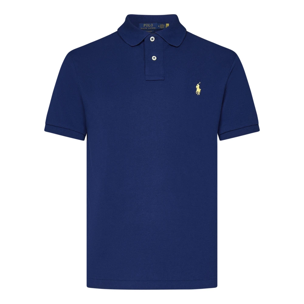 Polo Ralph Lauren Blauwe T-shirts en Polos Blue Heren