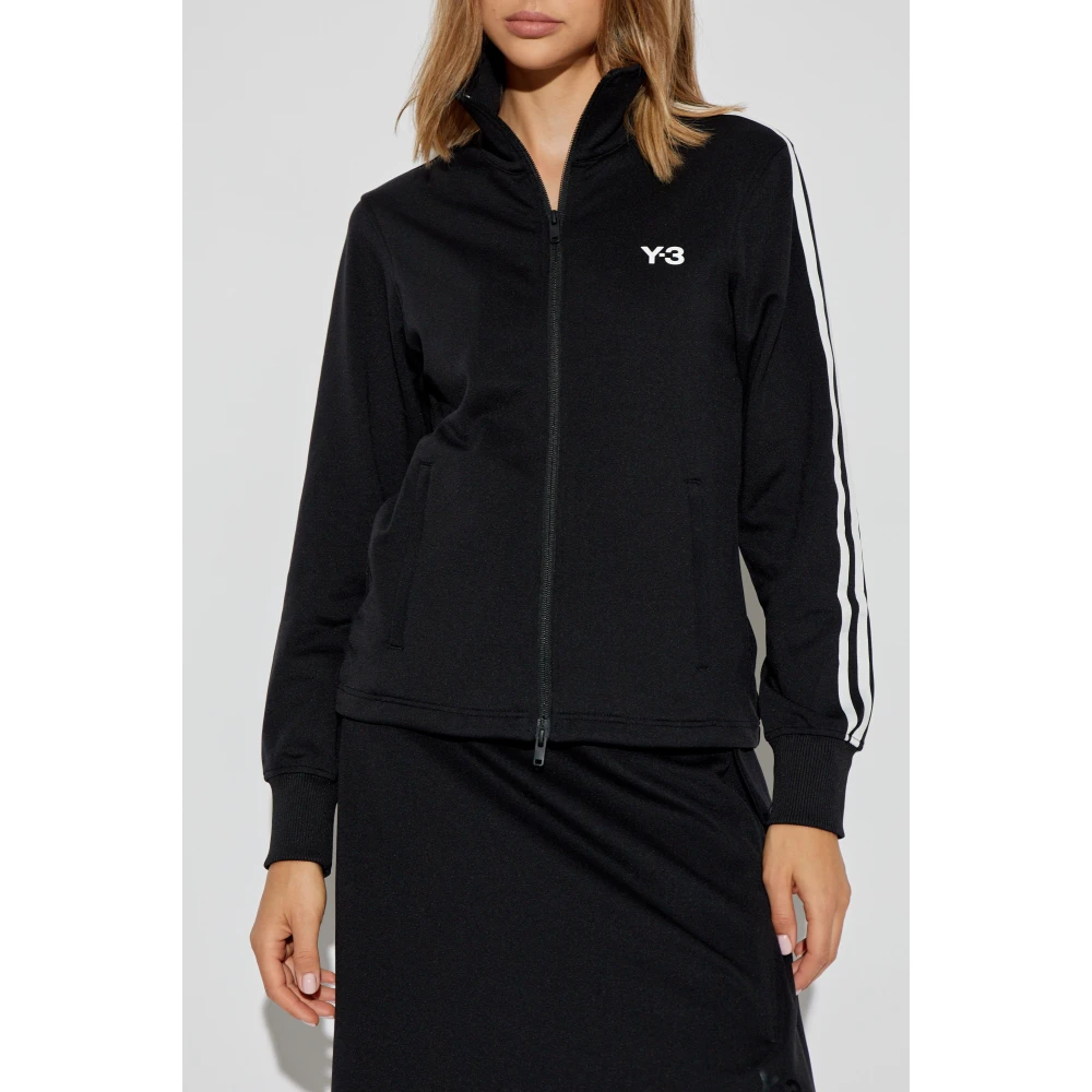 Y-3 Sweatshirt met kraag Black Dames