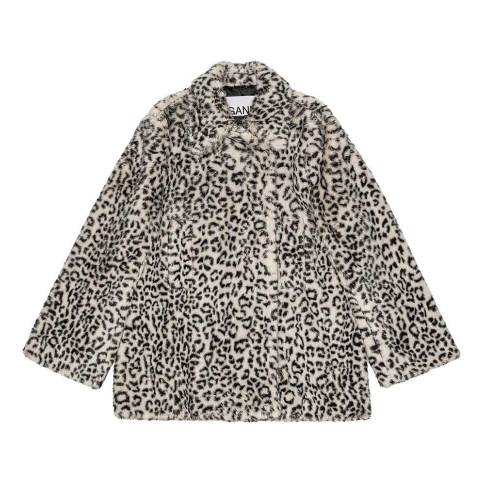Jackets > Faux Fur & Shearling Jackets - - Ganni - Modalova
