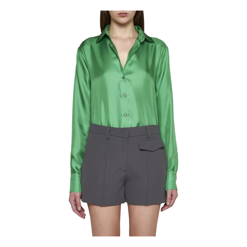 Blanca Vita Stijlvolle Shorts voor Vrouwen Gray Dames