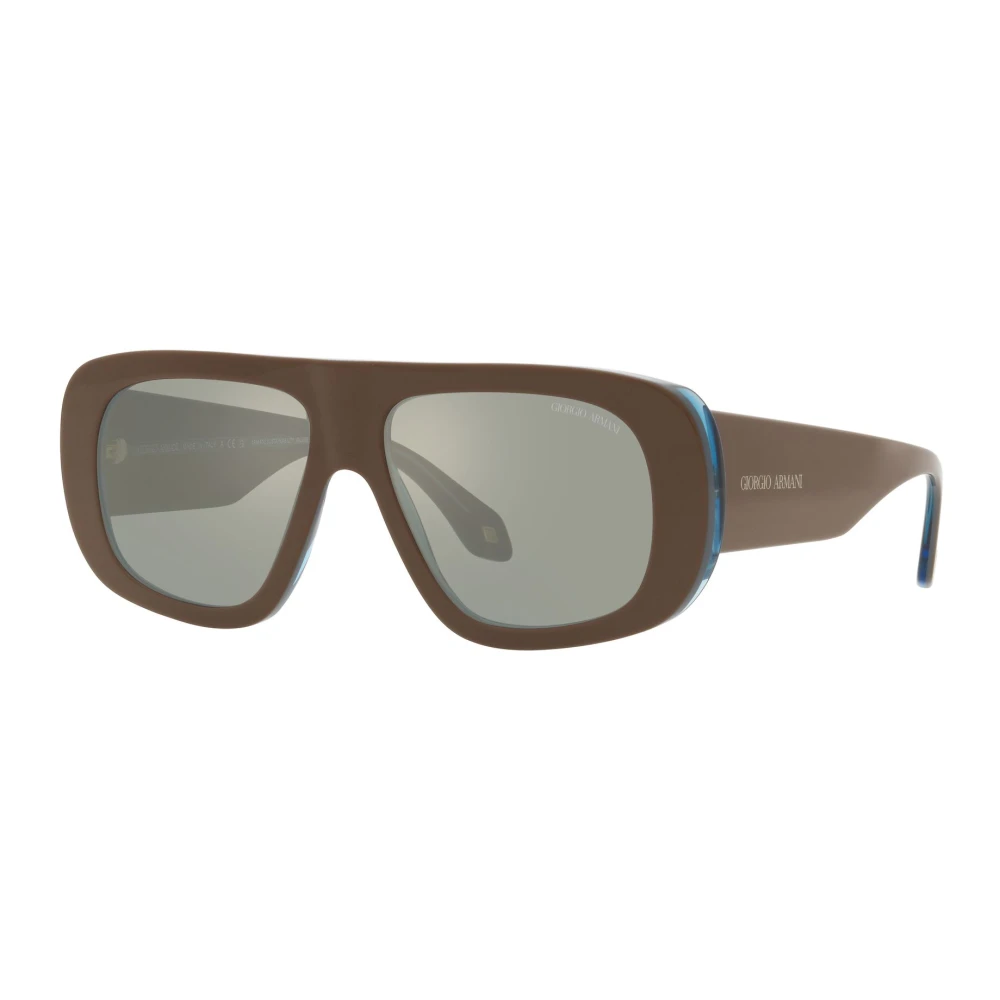 Giorgio Armani Men's Brown Sunglasses, 56 Mm, Sunglasses Ar 8183