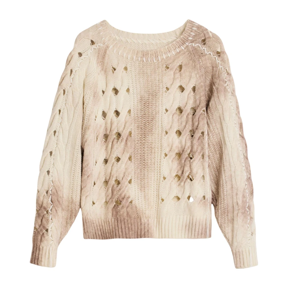 Desigual Vrouw Beige Repris Jers Dunkeld